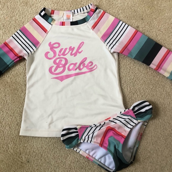 Billabong Rashguard Bikini Set - Picture 2 of 8